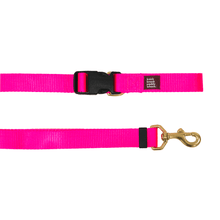 Load image into Gallery viewer, Neon Pink Leash Adjustable 4ft-7ft
