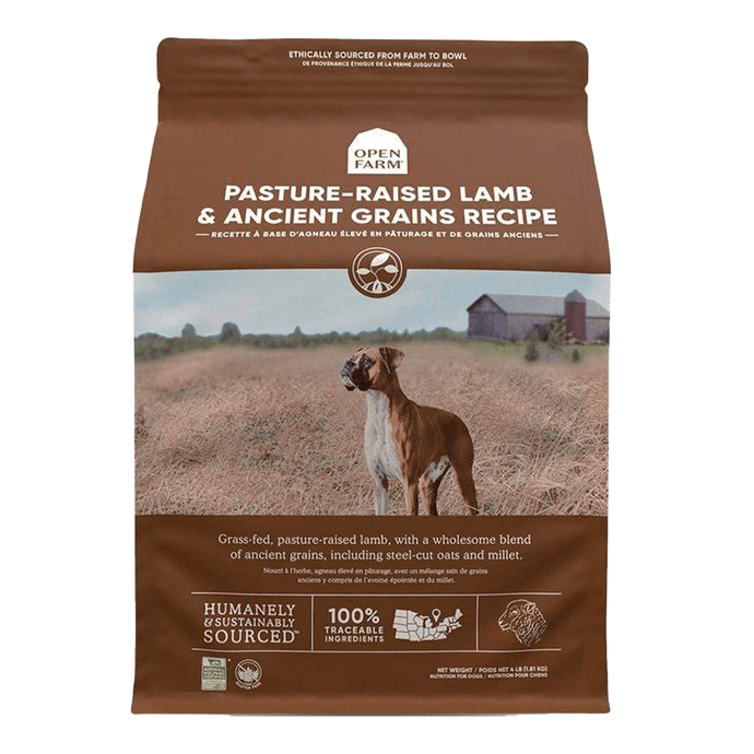 Pasture Raised Lamb Ancient Grains Dog Food