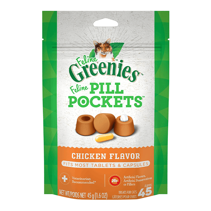 Pill Pockets Chicken for Cat 1.6oz