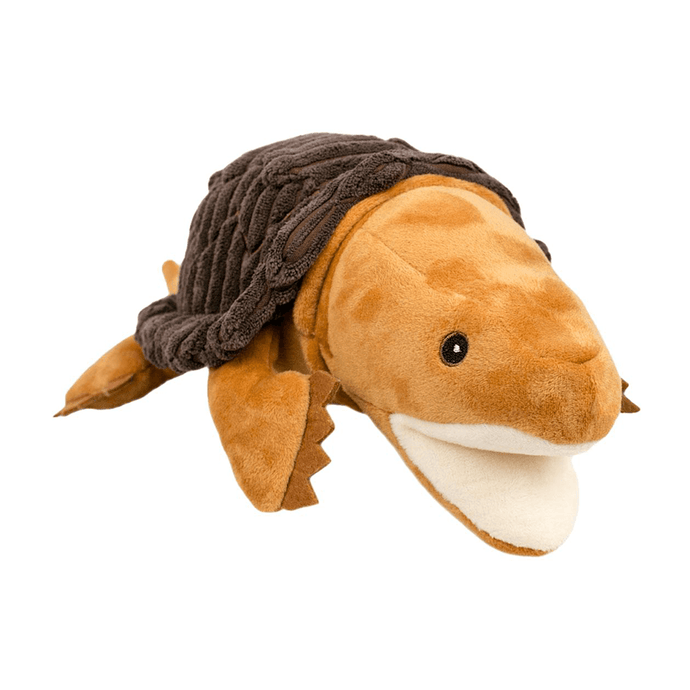 Plush Snapping Turtle Crunch Toy 15