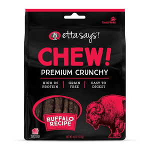 Premium Crunchy Bison Chew Dog Treat 4.5oz