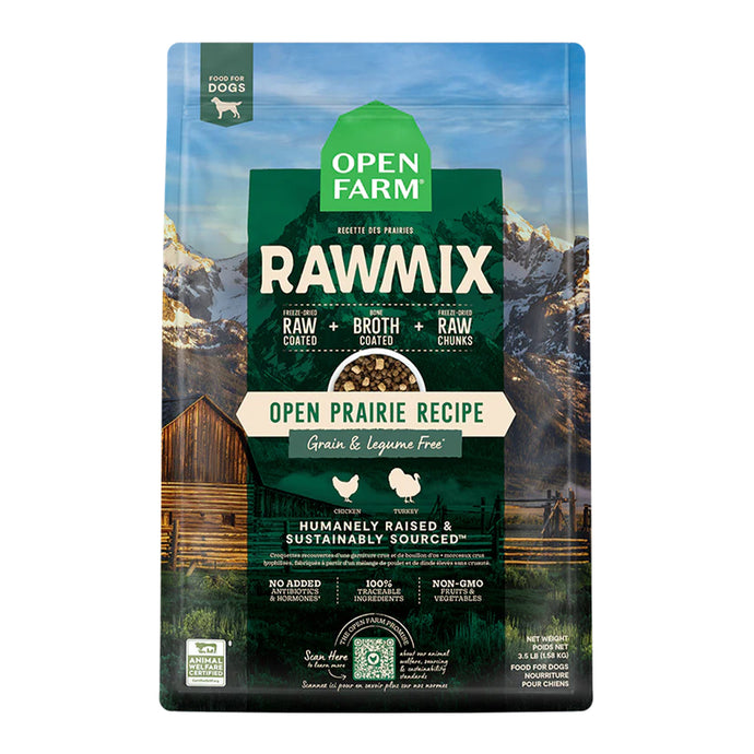 RawMix Open Prairie Recipe Grain Free for Dogs