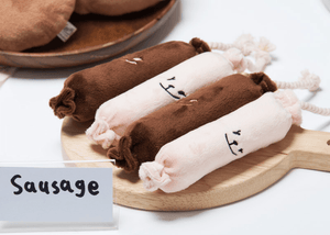 Sausage Dental Toy (Brown)