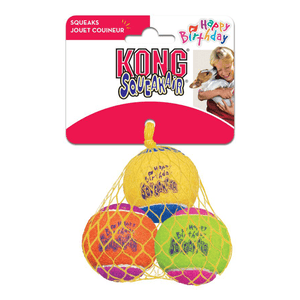 SqueakAir® Birthday Balls 3 Pack