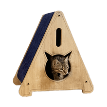 Load image into Gallery viewer, Stella Cat Teepee with Scratching Post
