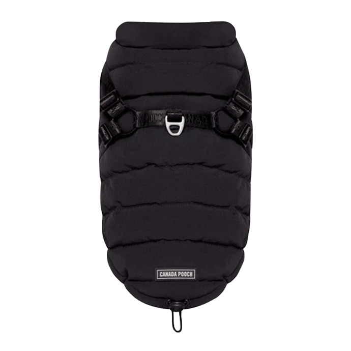 The Harness Puffer Black