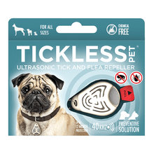 Load image into Gallery viewer, Tickless Ultrasonic Flea &amp; Tick Repeller Dog Tag

