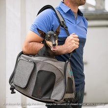 Load image into Gallery viewer, Travel 2-in-1 Backpack Pet carrier (up to 16lb)
