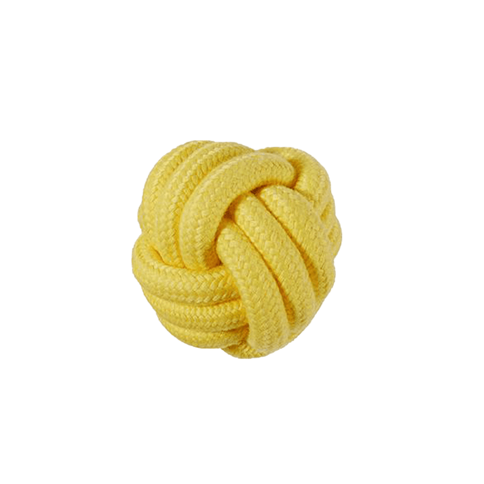 Vivid Color Rope Toy (Dark Yellow)