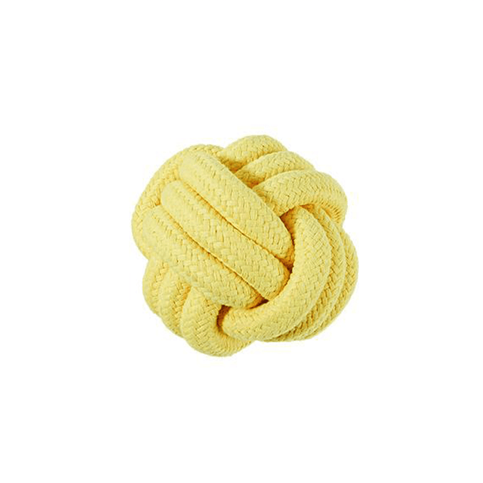 Vivid Color Rope Toy (Light Yellow)