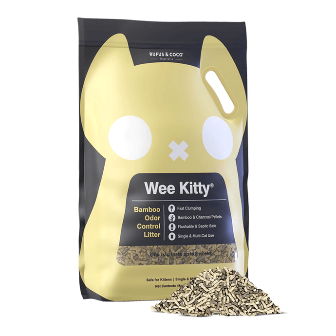 Wee Kitty Bamboo Clumping Cat Litter