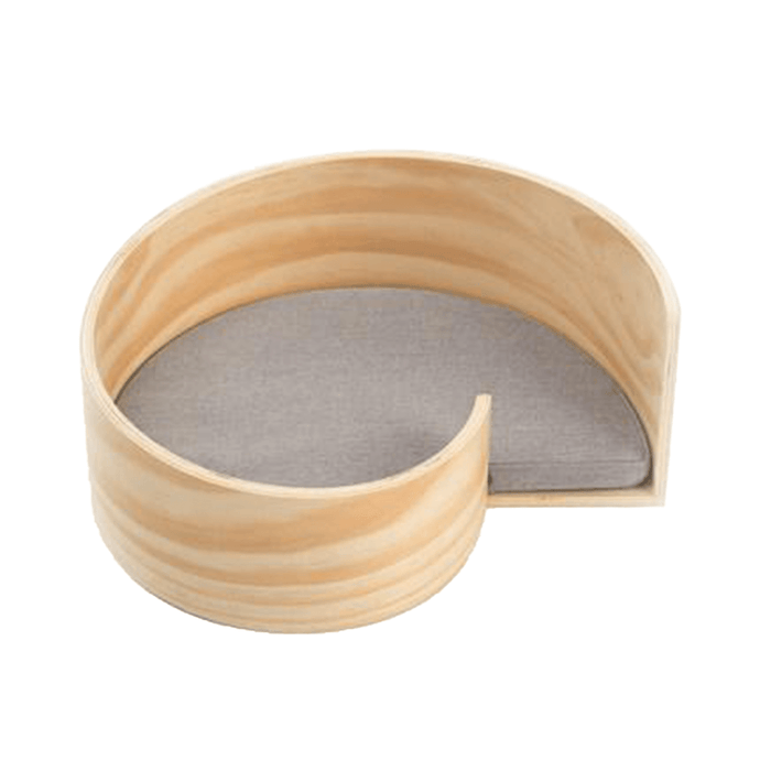 Wooden Pet Spiral Bed